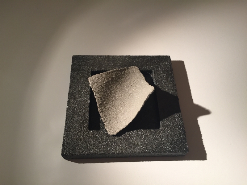 curved concrete  by artist Robert Fisher